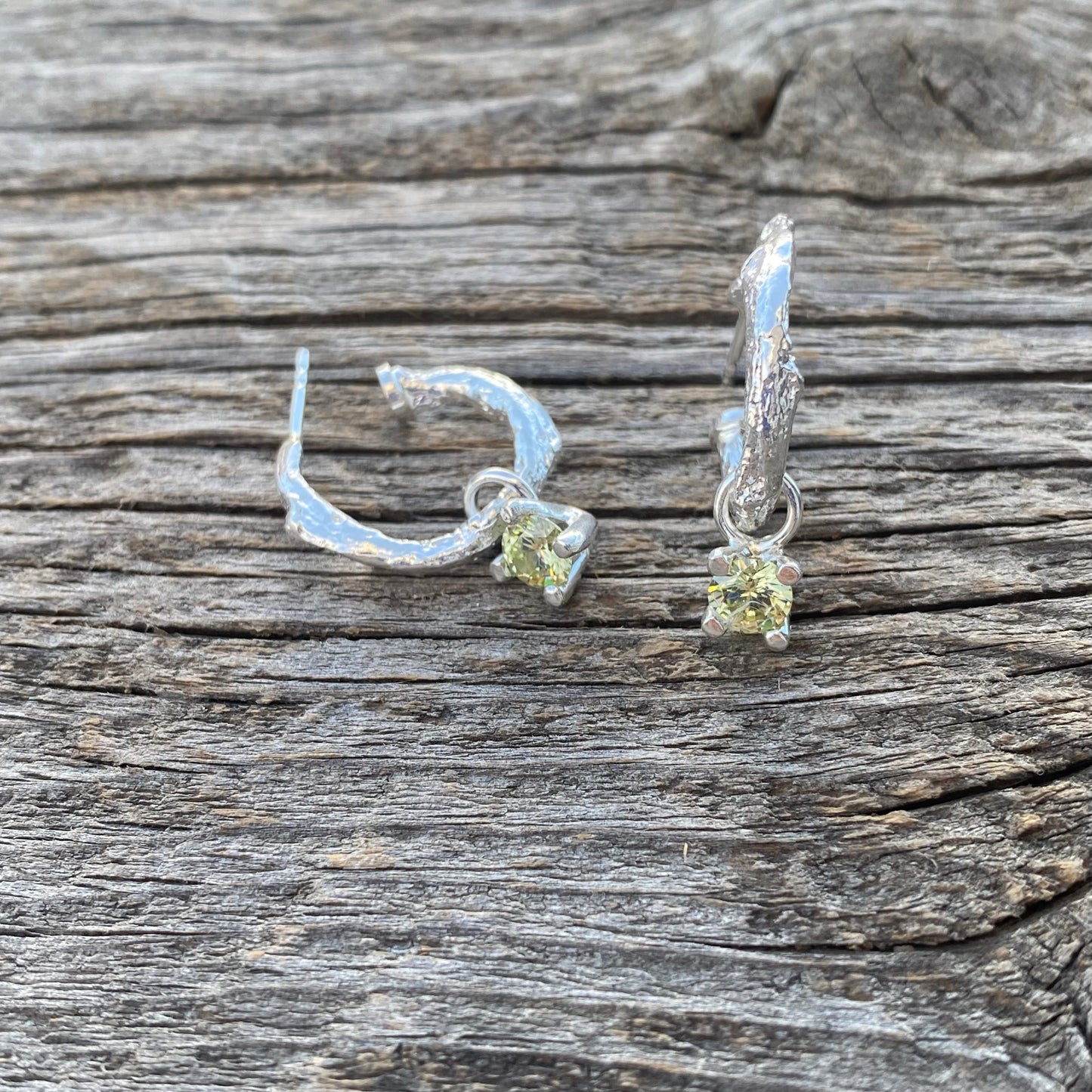 ORGANIC hoops med sten