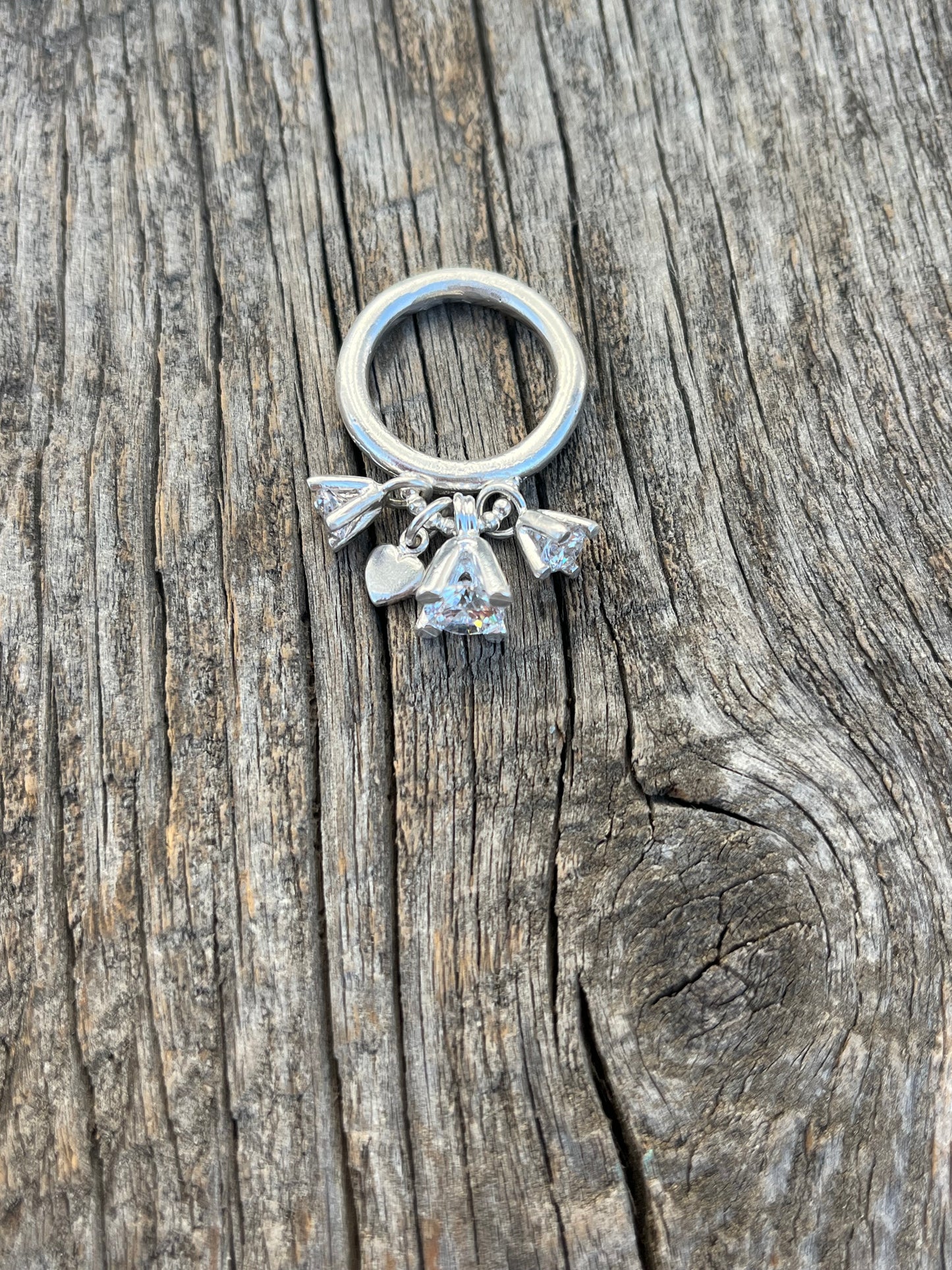 Chunky stæsj ring blank