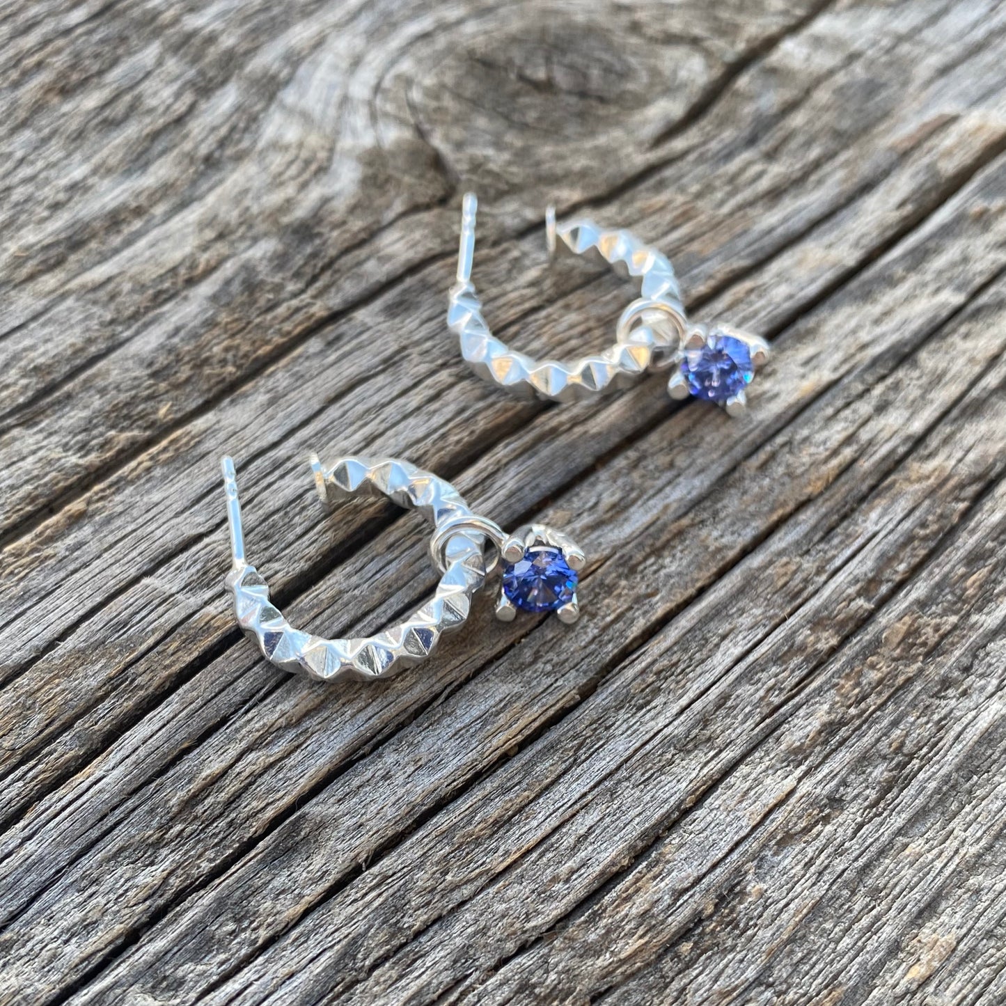 MARTINE hoops med sten