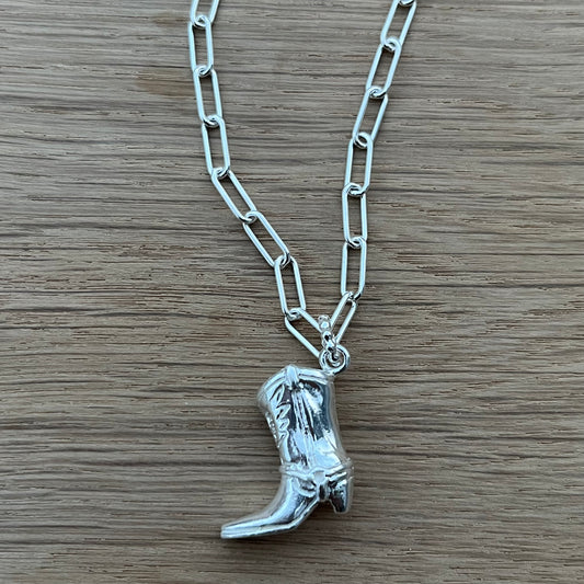 Kjede med cowboy boots