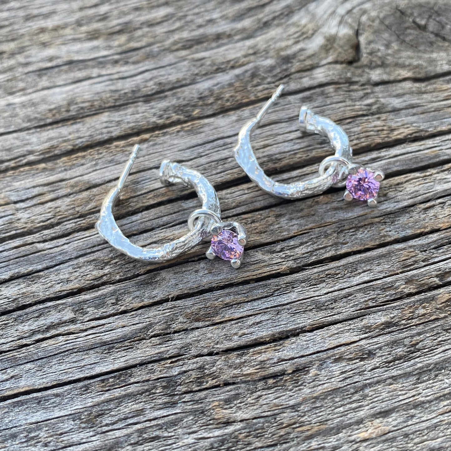 ORGANIC hoops med sten