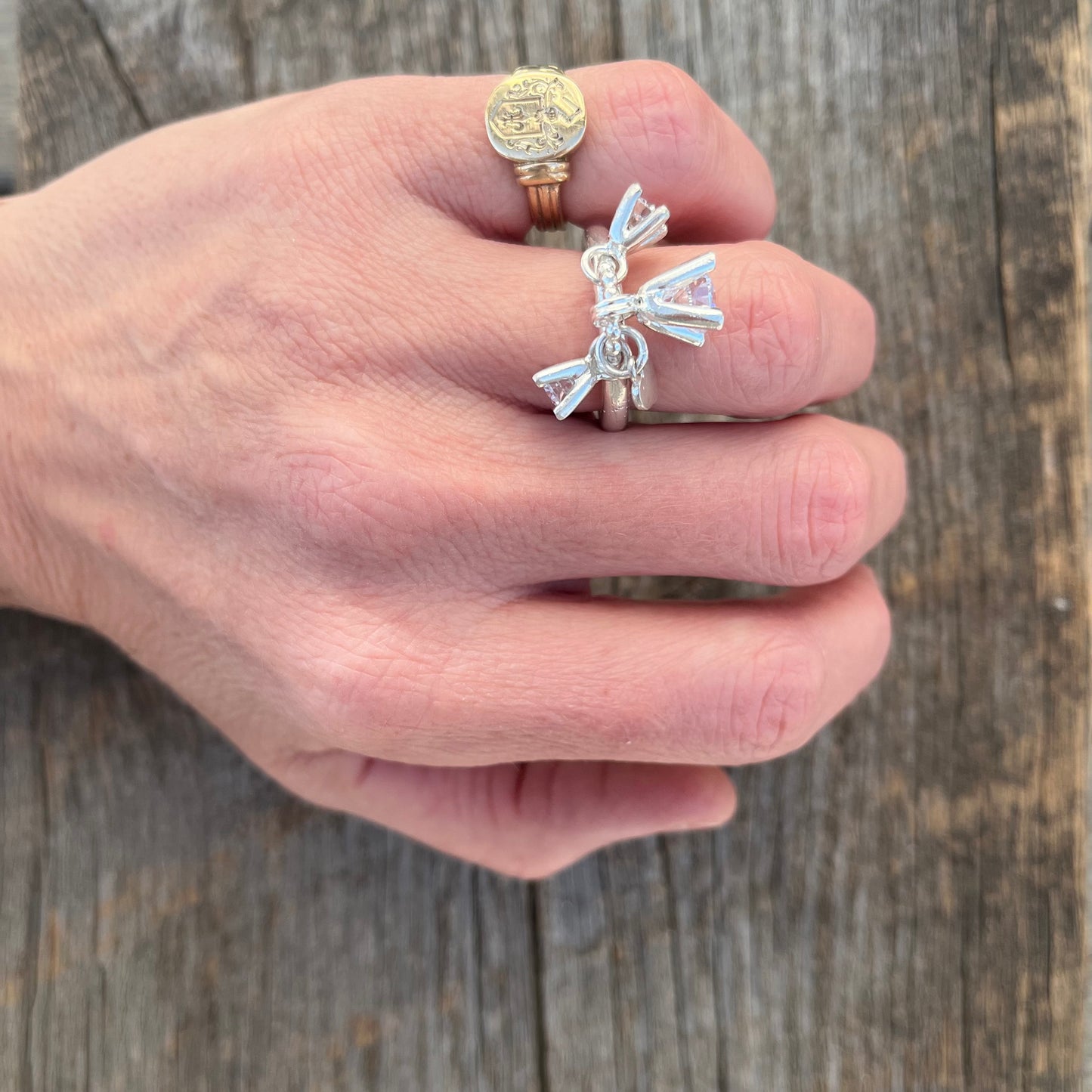 Chunky stæsj ring blank