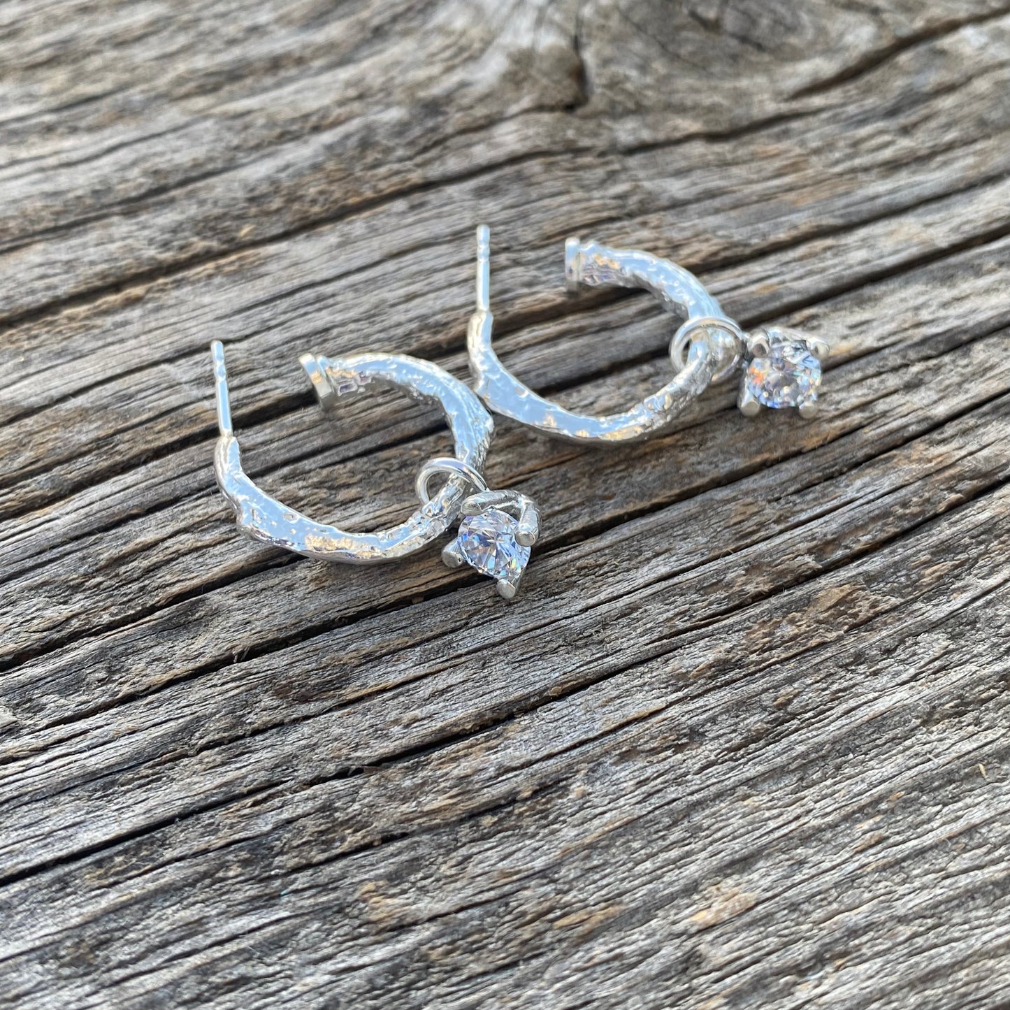 ORGANIC hoops med sten